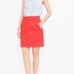 J Crew Linen Paperbag Skirts
